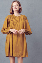 Load image into Gallery viewer, Matcha Latte Pleated Dress