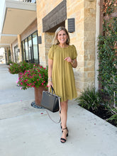 Load image into Gallery viewer, Green Tea Flowy Dress