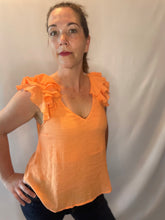 Load image into Gallery viewer, Austin Ruffle Sleeve Top